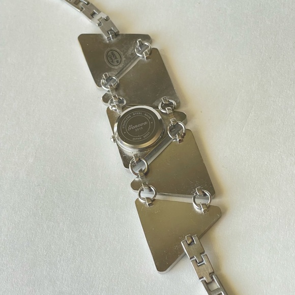 Geneva watch art deco style Silver - Picture 3 of 7